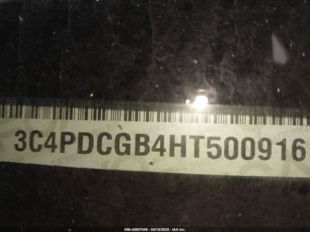 3C4PDCGB4HT500916 Dodge Journey Crossroad
