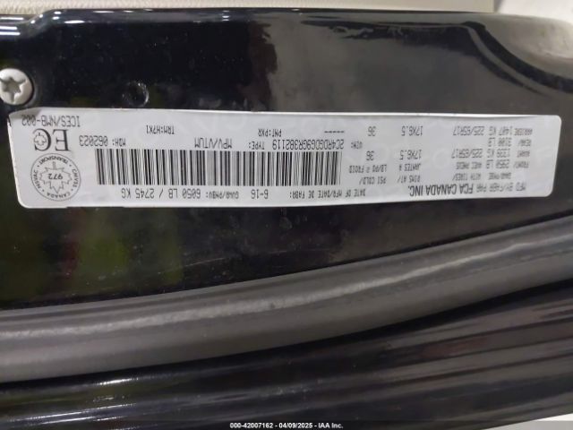 2C4RDGDG9GR382119 Dodge Grand Caravan Crew