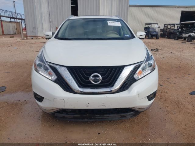 5N1AZ2MG9JN167292 Nissan Murano Platinum