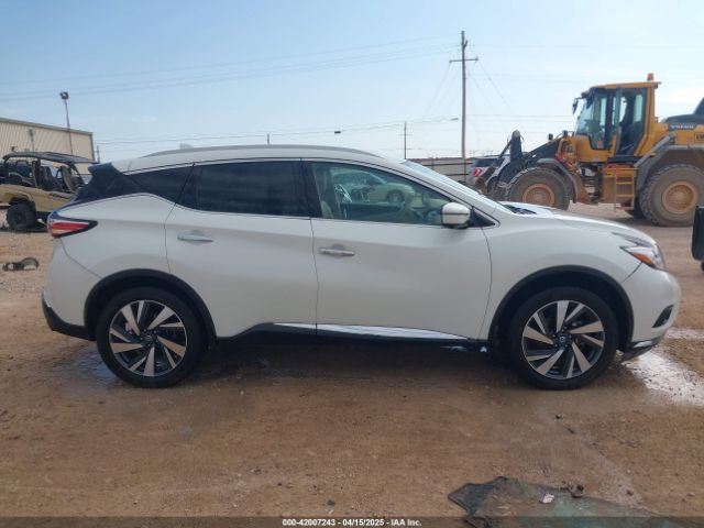 5N1AZ2MG9JN167292 Nissan Murano Platinum