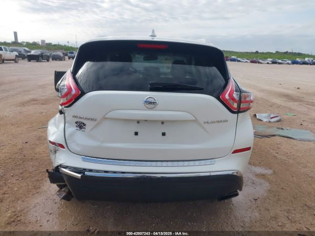 5N1AZ2MG9JN167292 Nissan Murano Platinum
