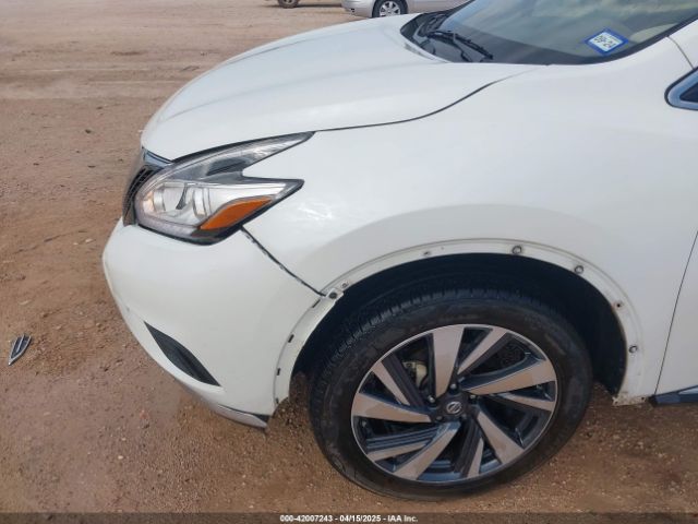 5N1AZ2MG9JN167292 Nissan Murano Platinum