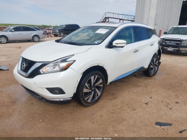 5N1AZ2MG9JN167292 Nissan Murano Platinum