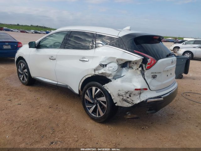 5N1AZ2MG9JN167292 Nissan Murano Platinum