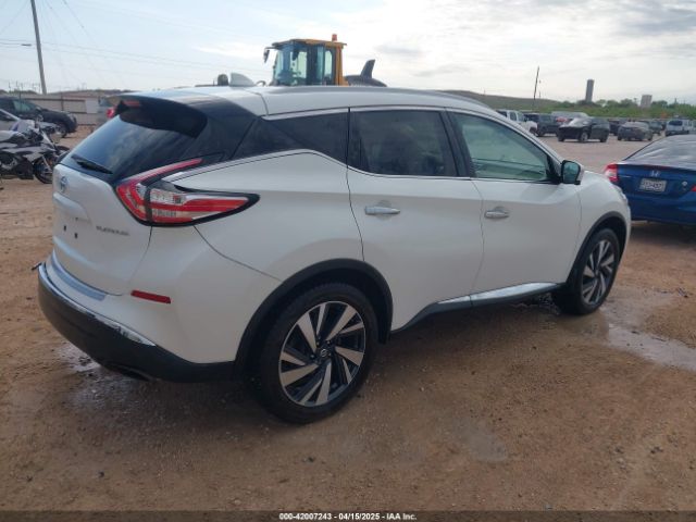5N1AZ2MG9JN167292 Nissan Murano Platinum