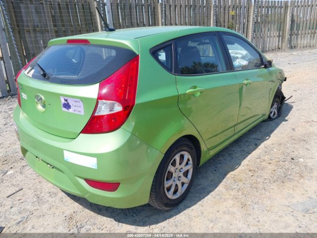 KMHCT5AE7EU196252 Hyundai ACCENT GS