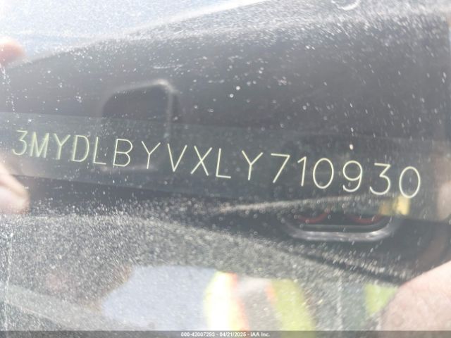 3MYDLBYVXLY710930 Toyota YARIS L