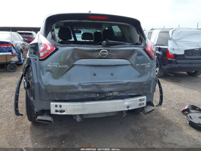 5N1AZ2MH0FN202379 Nissan Murano Platinum