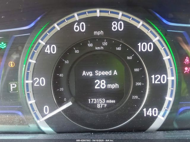1HGCR6F50FA008600 Honda Accord Hybrid Ex-l