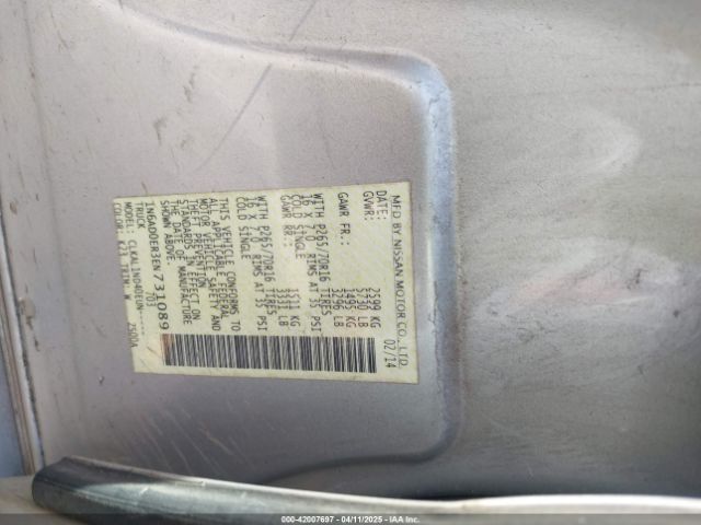 1N6AD0ER3EN731089 Nissan Frontier Desert Runner/s/sl/sv
