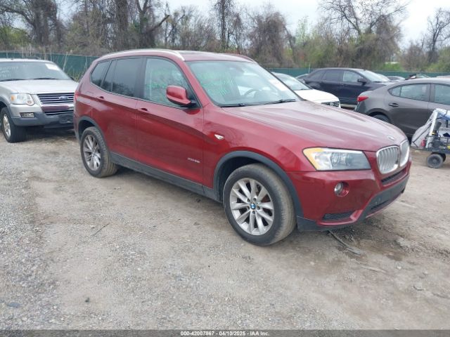 2013 BMW X3 5UXWX9C52D0A23322