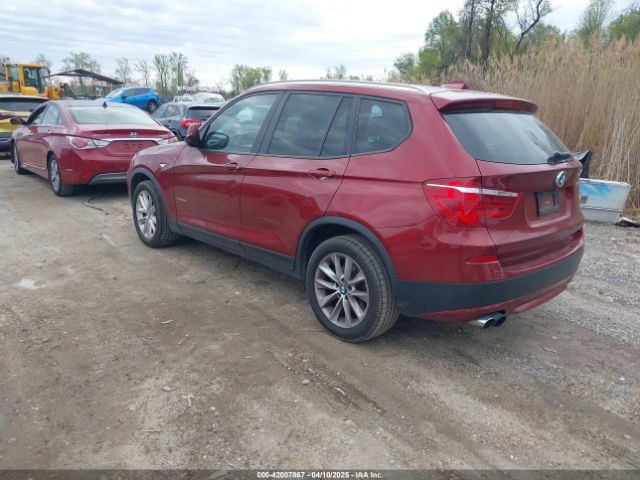 2013 BMW X3 5UXWX9C52D0A23322 Photo 2