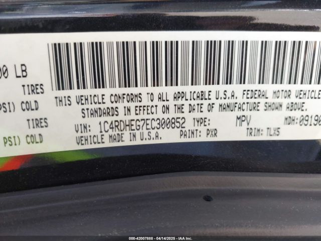 2014 DODGE DURANGO 1C4RDHEG7EC300852 Photo 8