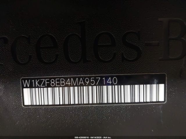 W1KZF8EB4MA957140 Mercedes-Benz E 350 4matic