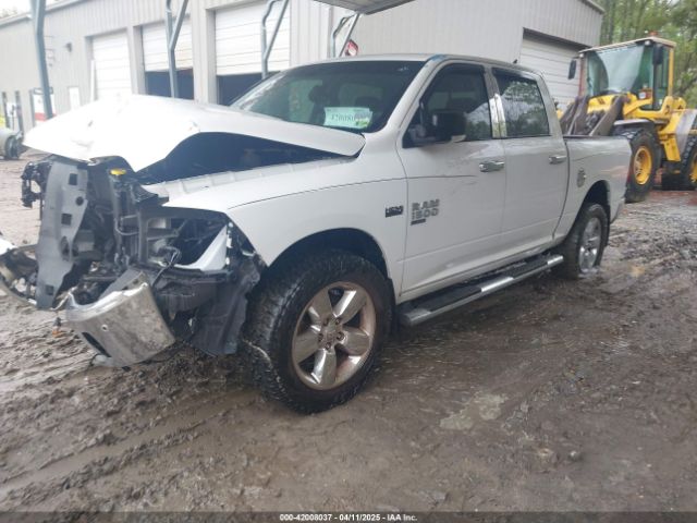 1C6RR7LT1KS560992 RAM 1500 Classic Big Horn  4x4 5'7 Box
