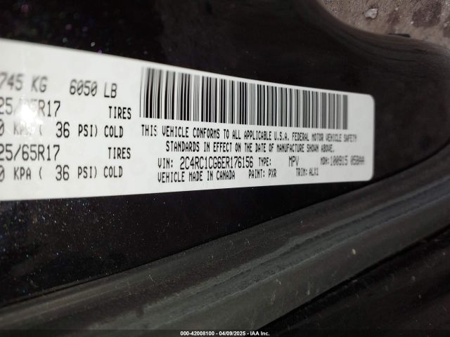 2C4RC1CG6ER176156 Chrysler Town & Country Touring-l
