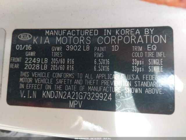 KNDJN2A21G7329924 KIA Soul
