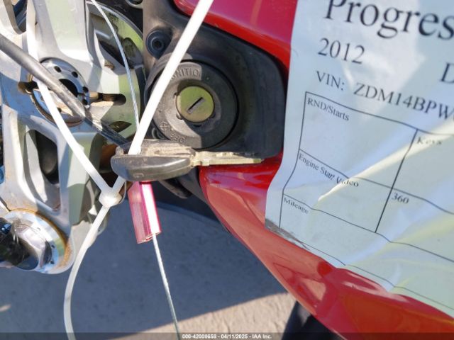 2012 DUCATI SUPERBIKE ZDM14BPW0CB001953 Photo 10