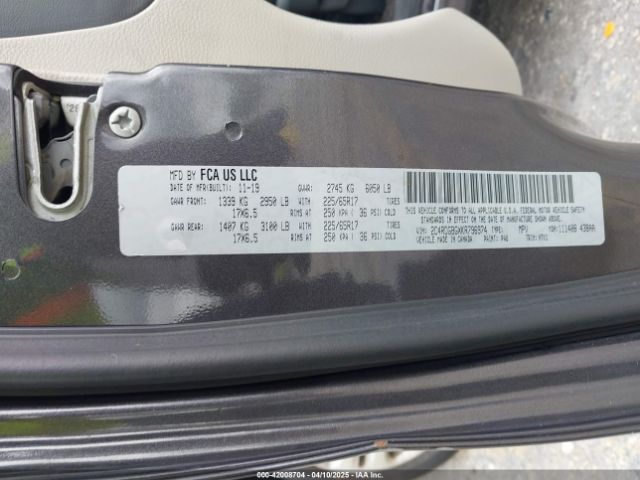 2C4RDGBGXKR796974 Dodge Grand Caravan Se