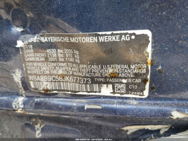 WBA8B9C58JK677373 BMW 330I