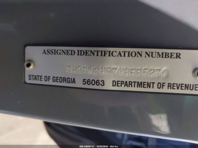 2021 HONDA CR-V 2HKRW2H57MH635274 Photo 8