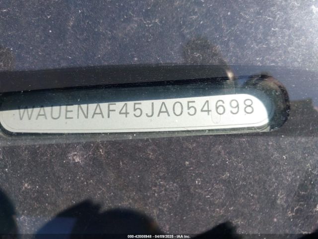 WAUENAF45JA054698 Audi A4 2.0t Tech Premium
