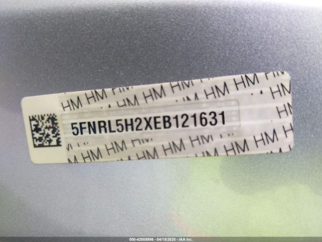 5FNRL5H2XEB121631 Honda ODYSSEY LX