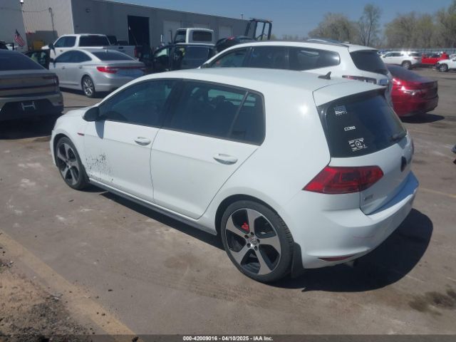 3VW5T7AU2HM035393 Volkswagen Golf Gti Autobahn 4-door/s 4-door/se 4-door/sport 4-door