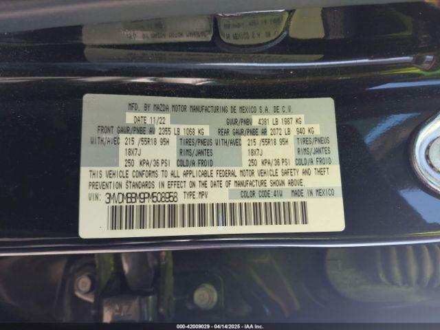 3MVDMBBM9PM508958 Mazda Cx-30 2.5 S Select