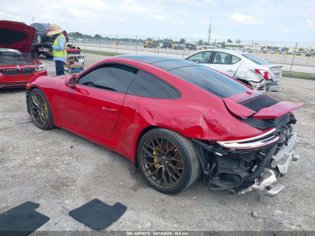 2018 PORSCHE 911 WP0AA2A92JS106143 Photo 2