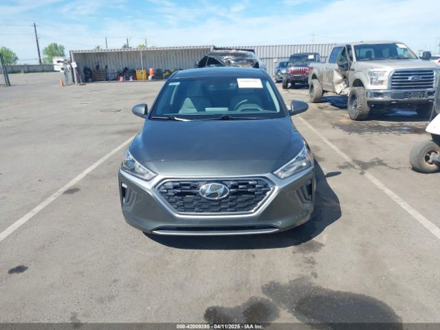 KMHC65LCXNU267107 Hyundai Ioniq Hybrid Blue