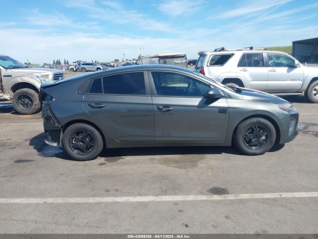 KMHC65LCXNU267107 Hyundai Ioniq Hybrid Blue