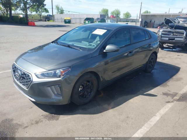 KMHC65LCXNU267107 Hyundai Ioniq Hybrid Blue