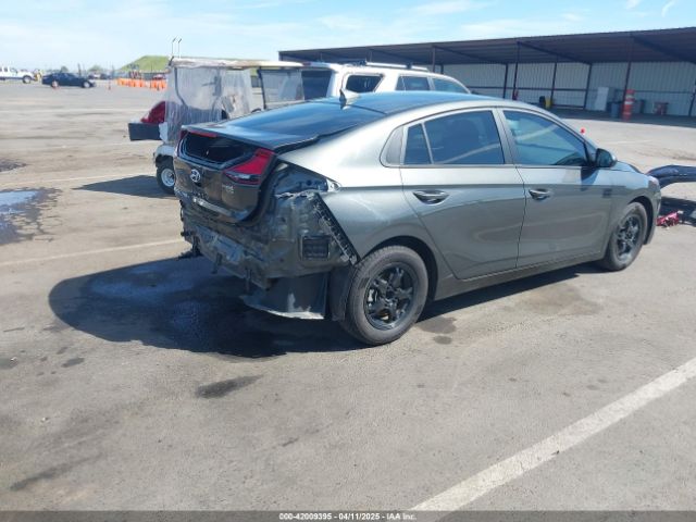 KMHC65LCXNU267107 Hyundai Ioniq Hybrid Blue