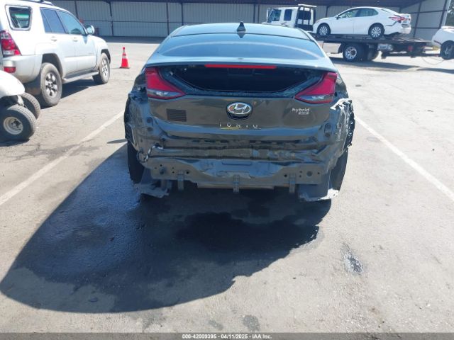 KMHC65LCXNU267107 Hyundai Ioniq Hybrid Blue