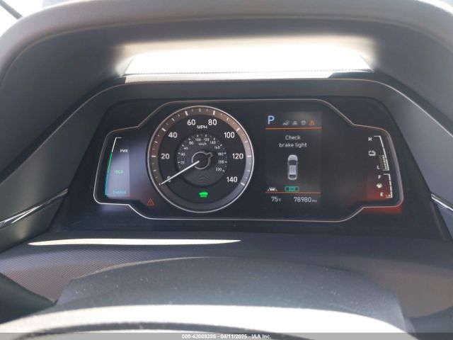 KMHC65LCXNU267107 Hyundai Ioniq Hybrid Blue