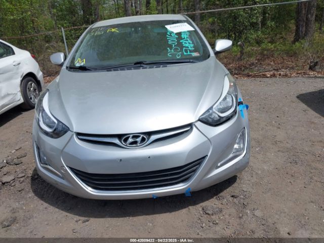 KMHDH4AEXGU487900 Hyundai ELANTRA SE