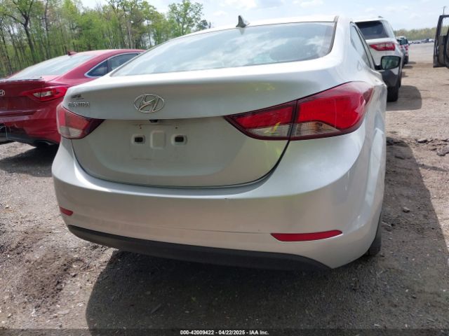 KMHDH4AEXGU487900 Hyundai ELANTRA SE