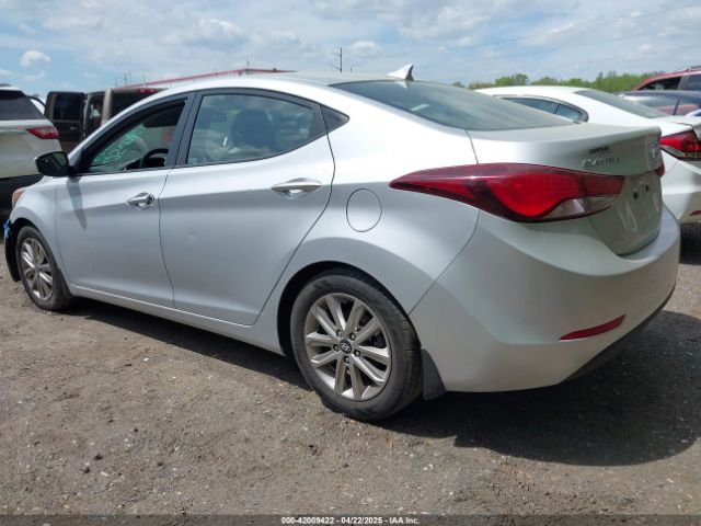 KMHDH4AEXGU487900 Hyundai ELANTRA SE