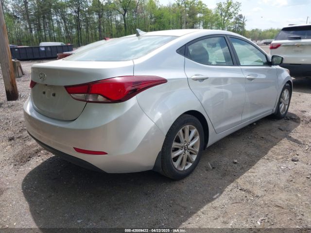 KMHDH4AEXGU487900 Hyundai ELANTRA SE