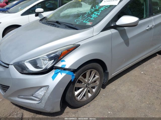 KMHDH4AEXGU487900 Hyundai ELANTRA SE