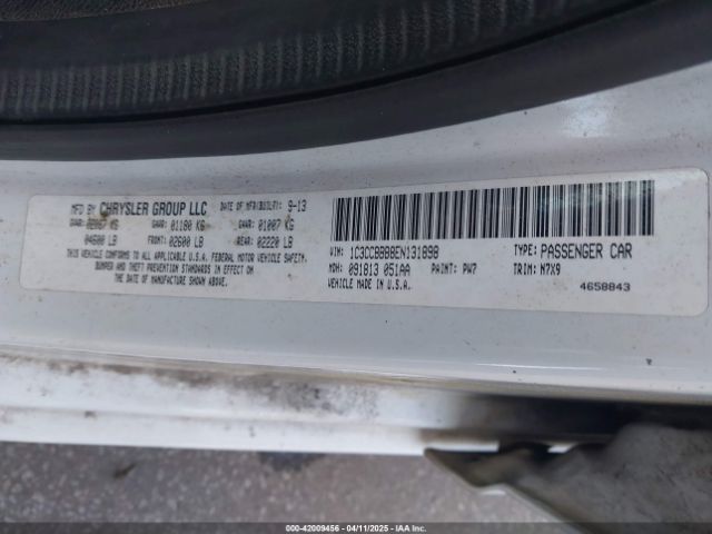 2014 CHRYSLER 200 1C3CCBBB8EN131898 Photo 8