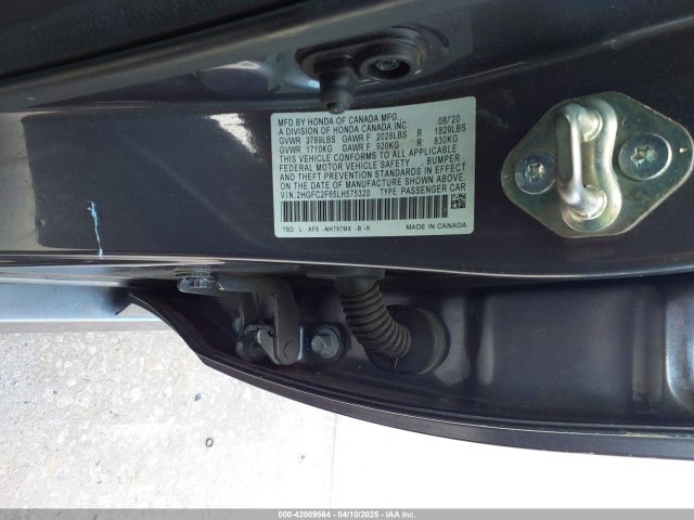 2HGFC2F65LH575320 Honda Civic Lx