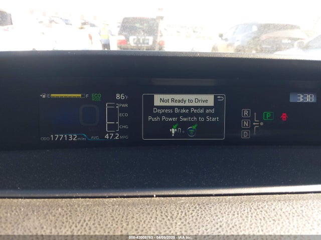 JTDKBRFUXG3001716 Toyota Prius Two