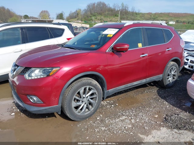 Nissan Rogue Sl 2015 5N1AT2MV4FC828536 Image 2