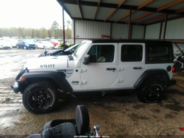 1C4HJXDN6MW616741 Jeep Wrangler Unlimited Willys 4x4