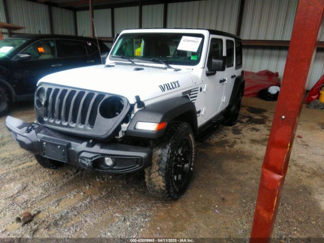 1C4HJXDN6MW616741 Jeep Wrangler Unlimited Willys 4x4