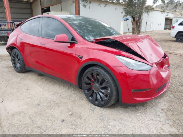 2022 TESLA MODEL Y 7SAYGDEF1NF489572