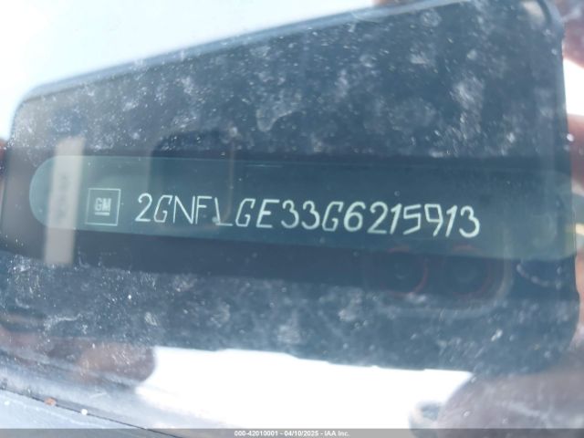 2GNFLGE33G6215913 Chevrolet lfx - sidi, vvt, e85 max, aluminum