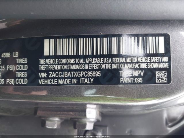 ZACCJBATXGPC85695 Jeep Renegade Sport